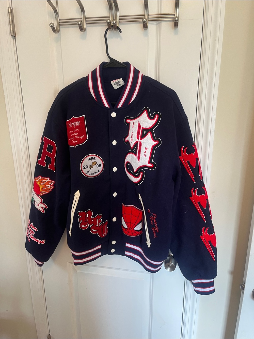 Civil Regime x Marvel x Spider-Man Jacket NWT